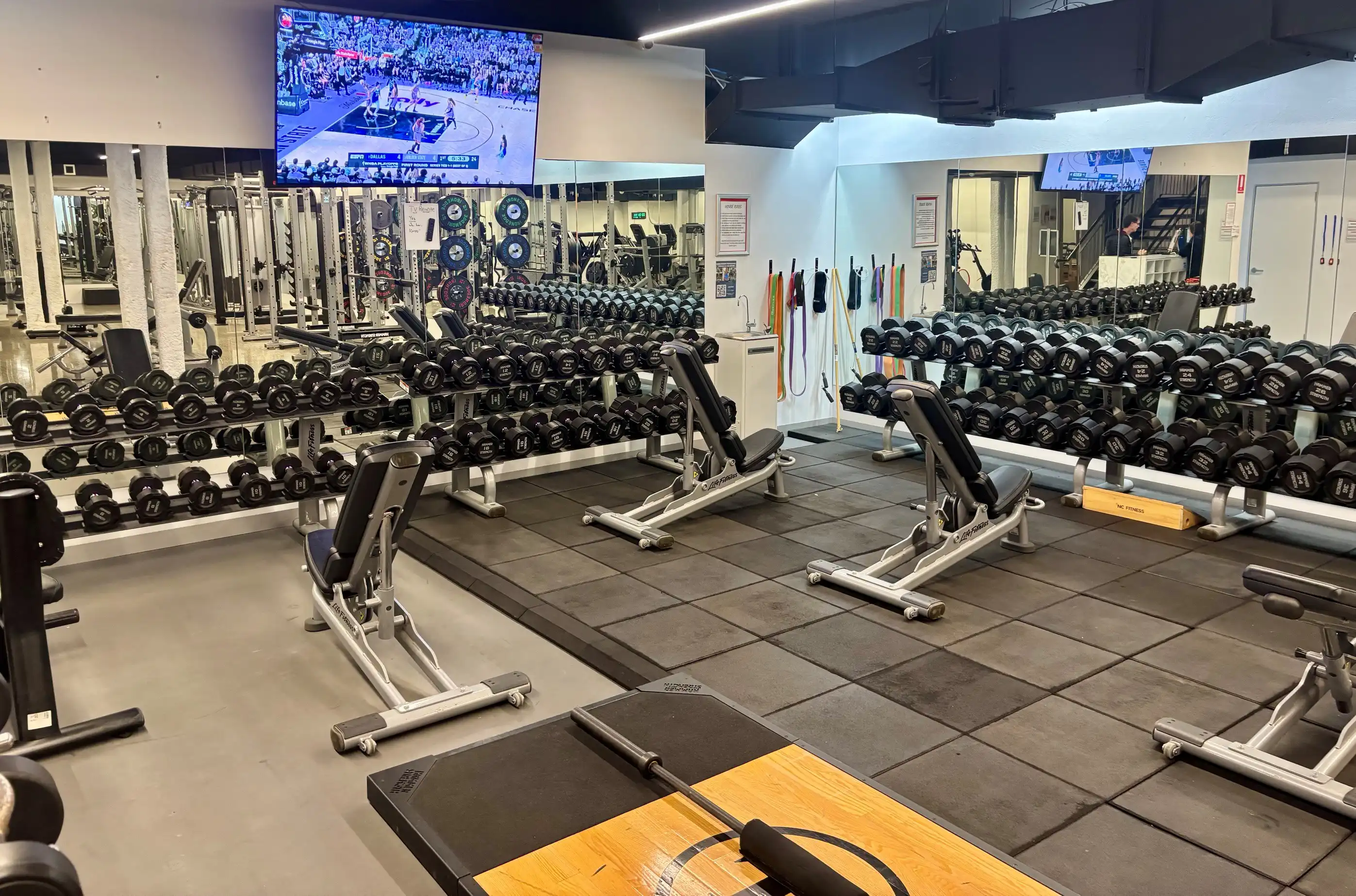 Sorrento Gym interior design - Modern facility layout with spacious training areas on Ocean Beach Road