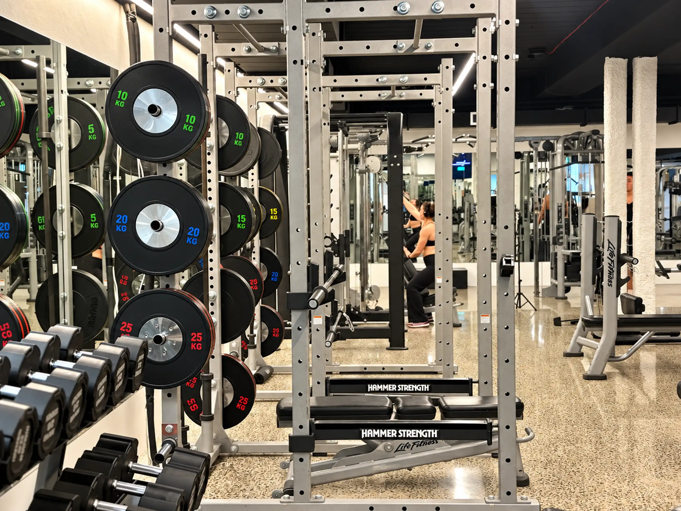 Premium functional training equipment at Sorrento Gym - High-quality strength and conditioning machines